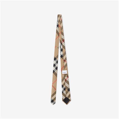 heritage stone burberry tie|Check Silk Tie in Archive beige .